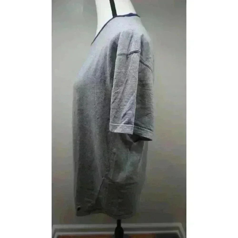 Polo by Ralph Lauren Underwear Grey Short Sleeve Shirt, Size L - Picture 7 of 12
